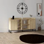 Consola Anita hol culoare stejar 160 cm - imagine 5