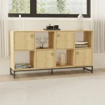 Consola Paola culoare stejar 160x85x40 cm - imagine 2