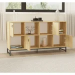 Consola Paola culoare stejar 160x85x40 cm - imagine 3