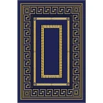 Covor Blue Gold, 100x150 - imagine 3