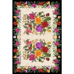 Covor de bucatarie Otto, model Flowe, 150X100 cm