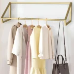 Cuier , V6 Gold Homs, 100 x 30 x 30 cm,auriu - imagine 5