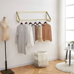 Cuier , V6 Gold Homs, 100 x 30 x 30 cm,auriu