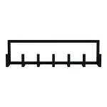 Cuier cu 7 agatatori si polita, V5 Homs, 70 x 10 x 20 cm, - imagine 5