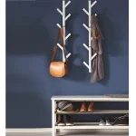 Cuier de perete metal 100 cm Three Homs, alb - imagine 3