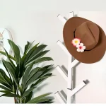 Cuier de perete metal 100 cm Three Homs, alb - imagine 4