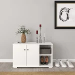 Pantofar hol Rody ,culoare alb, 90 cm - imagine 2