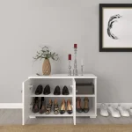 Pantofar hol Rody ,culoare alb, 90 cm