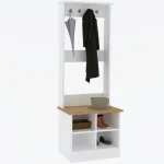 Cuier Mara culoare alb 175 cm  - imagine 2