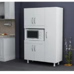 Dulap bucatarie alb cu 5 usi, SD001 - imagine 2