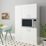 Dulap bucatarie alb cu 5 usi, SD001 - imagine 6