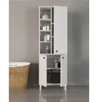 Dulap Lavenia pentru baie si bucătărie, multifuncțional, 170x58x31 cm - imagine 3