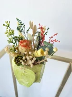 Ghiveci decorativ cu flori artificiale, homs seria A620,17x5.5x9 cm,30361 - imagine 11