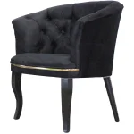 Fotoliu Milano, negru, picioare negru, Homs - imagine 5