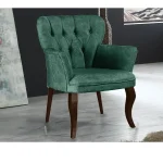 Fotoliu tip berjer, Cafe Homs,verde - imagine 9