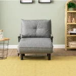 Fotoliu Extensibil,reglabil,Sento,175 x 50 cm,gri - imagine 13