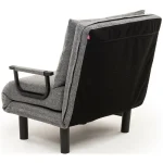 Fotoliu Extensibil,reglabil,Sento,175 x 50 cm,gri - imagine 8