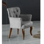 Fotoliu tip berjer, Cafe gri