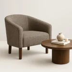 Fotoliu living Sena maro, 75x79x83 cm