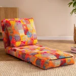 Fotoliu extensibil Taiga, multicolor, material textil, 60x80x70 cm - imagine 2