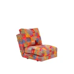 Fotoliu extensibil Taiga, multicolor, material textil, 60x80x70 cm - imagine 6