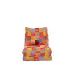 Fotoliu extensibil Taiga, multicolor, material textil, 60x80x70 cm - imagine 7