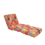 Fotoliu extensibil Taiga, multicolor, material textil, 60x80x70 cm - imagine 8