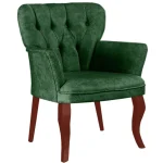 Fotoliu tip berjer, Cafe Homs,verde - imagine 6