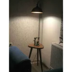 Masuta cu lampadar Decora Homs, negru,Seria lx, 40004 - imagine 10