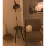 Masuta cu lampadar Decora Homs, negru,Seria lx, 40004 - imagine 15