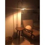 Masuta cu lampadar Decora Homs, negru,Seria lx, 40004 - imagine 19