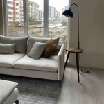 Masuta cu lampadar Decora Homs, negru,Seria lx, 40004 - imagine 2