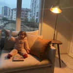 Masuta cu lampadar Decora Homs, negru,Seria lx, 40004 - imagine 20