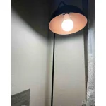 Masuta cu lampadar Decora Homs, negru,Seria lx, 40004 - imagine 4