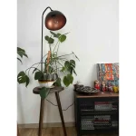 Masuta cu lampadar Decora Homs, negru,Seria lx, 40004 - imagine 8