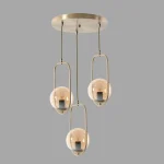 Lustra pendul cu 3 globuri homs ro,40023 - imagine 3