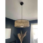 Lustra stil industrial lemn-metal,seria lx, homs,40008 - imagine 8