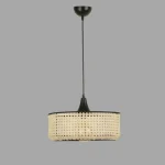 Lustra stil industrial lemn-metal,seria lx, homs,40008 - imagine 5