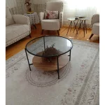 Masa de cafea Deco seria D-710, homs,80x80x45 cm ,0042 - imagine 2