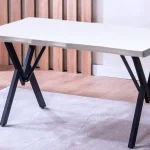 Masă de bucatarie Barton Alba din MDF - imagine 5