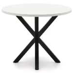 Picioare pentru masa rotunda sau patrat, metal, culoare negru - imagine 7