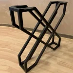 Set 2 Picioare Masă Metal, 70x72 cm - imagine 2