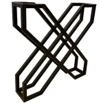 Set 2 Picioare Masă Metal, 70x72 cm - imagine 6