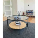 Masa de cafea Deco seria D-710, homs,80x80x45 cm ,0042 - imagine 6