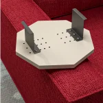 Masuta laterala, Verla Homs, bej, reglabil, 25051 - imagine 3