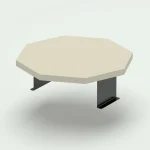 Masuta laterala, Verla Homs, bej, reglabil, 25051 - imagine 5