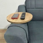 Măsuță Laterală Verla Homs, Rotundă, Reglabilă, 25057 - imagine 13