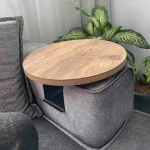 Măsuță Laterală Verla Homs, Rotundă, Reglabilă, 25057 - imagine 11