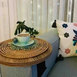 Măsuță Laterală Verla Homs, Rotundă, Reglabilă, 25057 - imagine 15