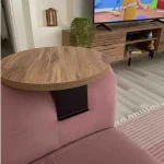 Măsuță Laterală Verla Homs, Rotundă, Reglabilă, 25057 - imagine 9